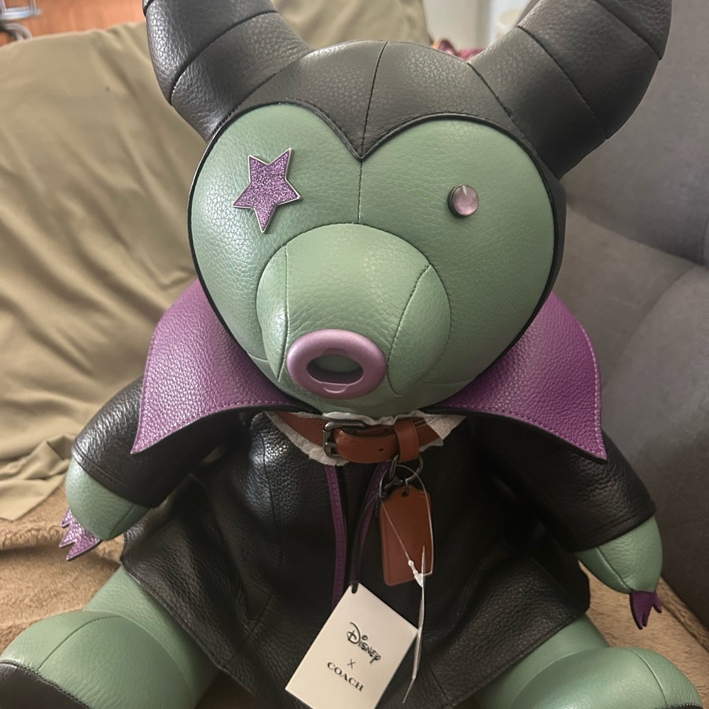 Disney x Coach Maleficent Bear